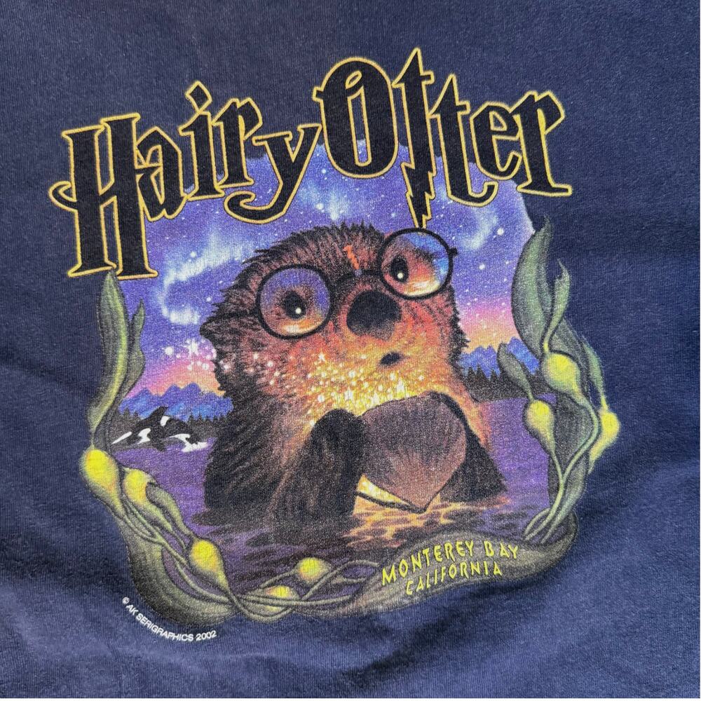 Vintage Y2K “Hairy Otter” Tee